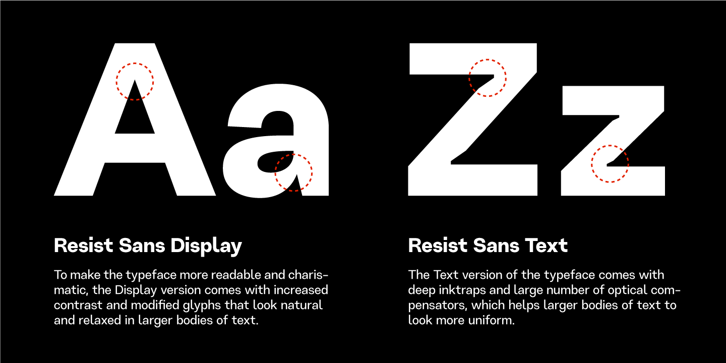 Пример шрифта Resist Sans Text Light Oblique